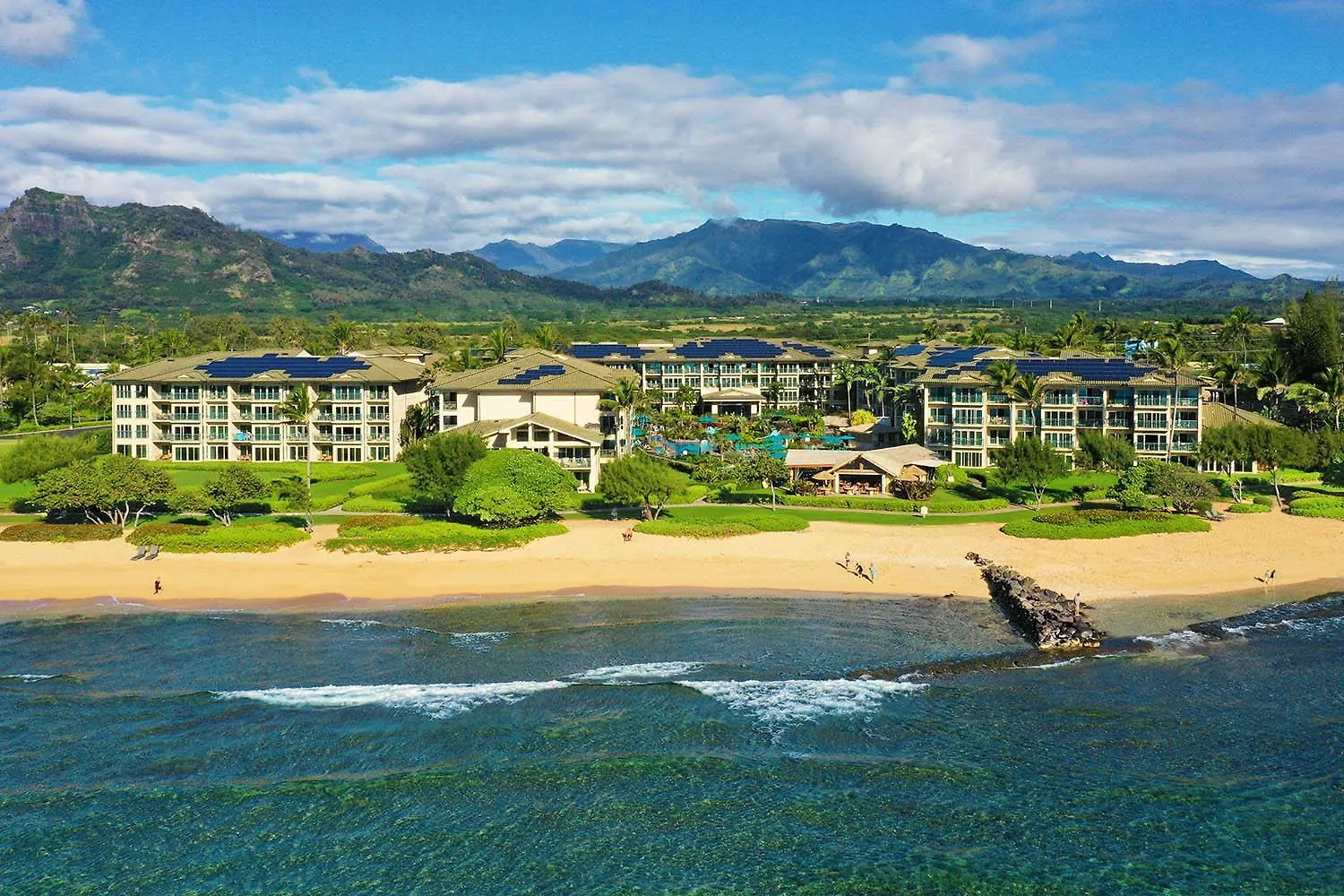 Waipouli Beach Resort Penthouse Beautiful Oceanview Aloha! Ac Pool Kapa'a Apartment