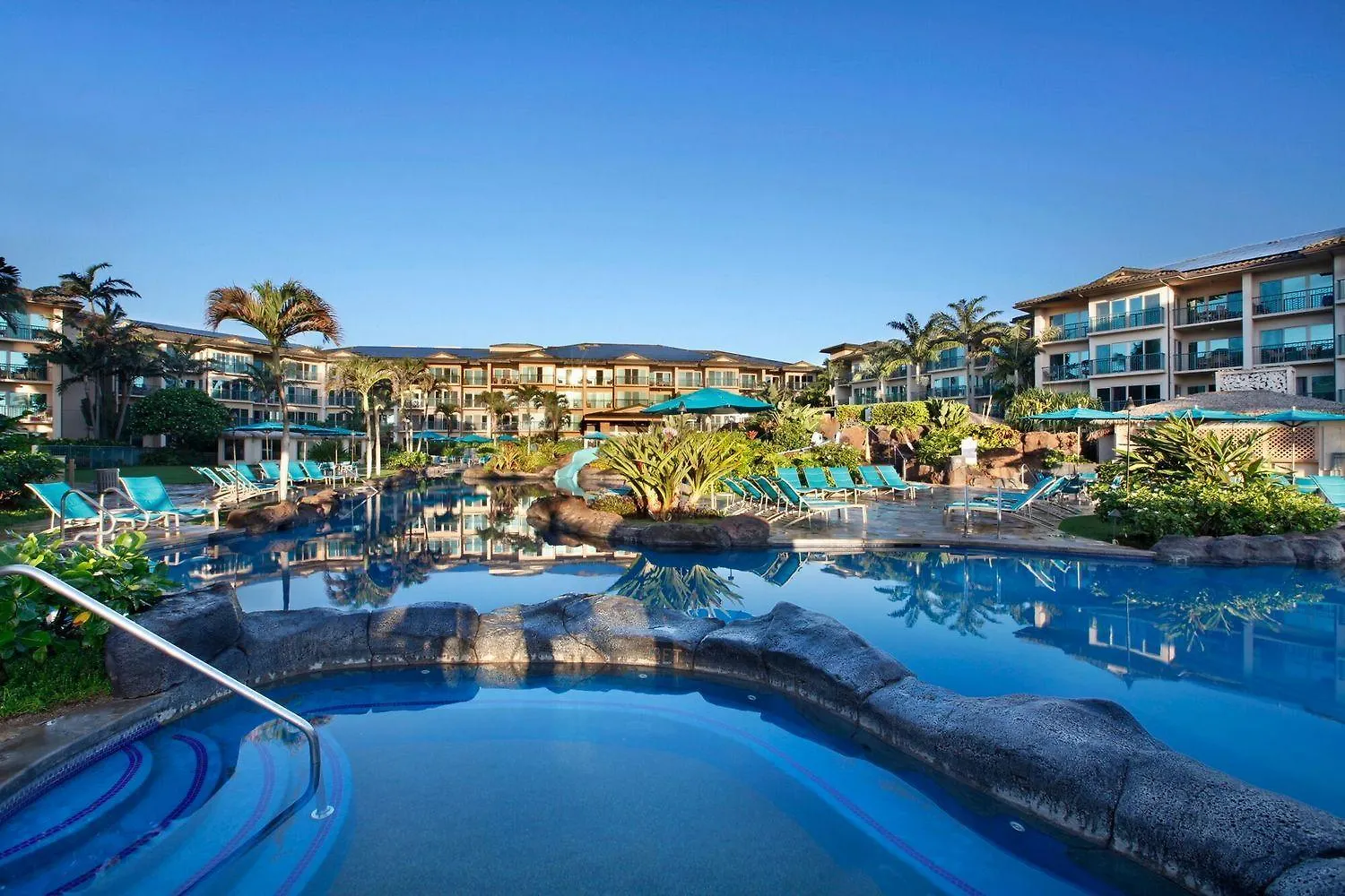 Waipouli Beach Resort Penthouse Beautiful Oceanview Aloha! Ac Pool Kapa'a Apartment